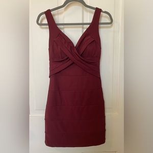 Maroon Semi-formal Dress
